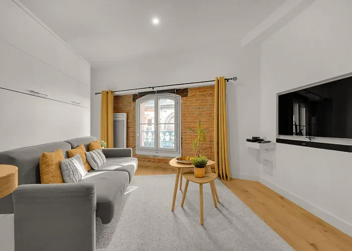 Apartamento Le Floral - Cosy Climatise Avec Parking Prive Et Netflix